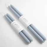 100% Beeswax Dipped Taper Candles | All Natural, Handmade (Bluebell / Standard 10" Long)