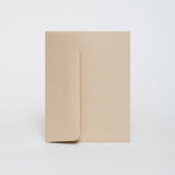 Brief Thanks Punny Letterpress Greeting Card
