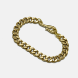 Curb Chain with Fish Hook (Brass)