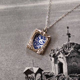 Vintage Picture Frame Necklace (Rectangle)