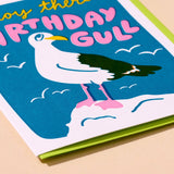 Birthday Gull Letterpress Birthday Card