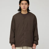 Flexible Insulated Cardigan (Dark Brown)