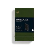 Monocle Notepad Pocket (A6), Hardcover, 184 numbered pages, Dotted: Navy