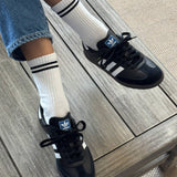 Boyfriend Socks (Navy)
