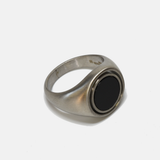 Reversible Tiger Eyes // Onyx Men Ring