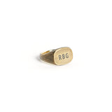 Signet Ring (Sterling Silver / Work Patina)