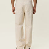 Roi Carpenter Herringbone Pant (Ivory)