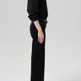 Nora Trouser in Corduroy (Charcoal)