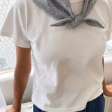 Cashmere Bandana (Heather Grey)