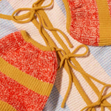 Lulu Tie Front Cardigan (Multi)