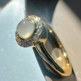 Spaceship Fidget Ring (Gold / 6)