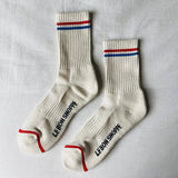 Boyfriend Socks (Pastel Sky)