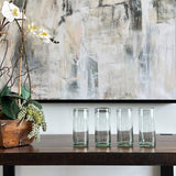 Handblown Mexican Highball Glasses (Clear)