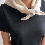 Cashmere Bandana (Heather Grey)