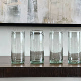 Handblown Mexican Highball Glasses (Clear)