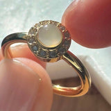 Spaceship Fidget Ring (Gold / 7)