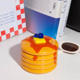 Pancakes Ceramic Storage Box