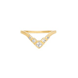 Apex Ring (White/Stainless Steel)