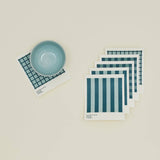 Essential Swedish Dishcloth (Set of 6/Sky/Peacock)