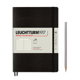 Notebooks - Medium (A5)  (Black / Hardcover / Ruled)