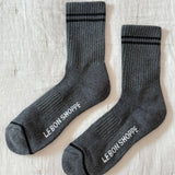 Boyfriend Socks (Pastel Sky)