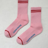 Boyfriend Socks (Pastel Sky)