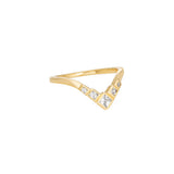 Apex Ring (White/Stainless Steel)