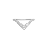 Apex Ring (White/18K Gold Plated Stainless Steel)