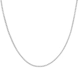 Axis Necklace (White 18in / Stainless Steel)