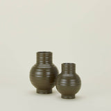 Essential Ceramic Vase (Olive/Small)