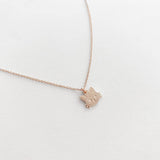 Magic Charm Cat Necklace (Silver)