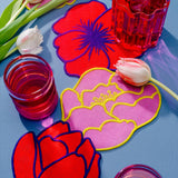 Flower Cocktail Napkins (Set Of 4)