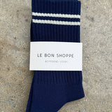 Boyfriend Socks (Navy)