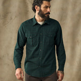 Light Weight Alaskan Guide Shirt (Pine / Black Plaid)