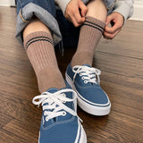 Boyfriend Socks (Navy)