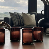 Handblown Mexican DOF Glasses (Tamarind)