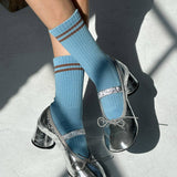 Boyfriend Socks (Navy)