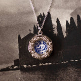 Vintage Picture Frame Necklace (Round)