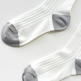 Her Glow Socks (White/Silver)