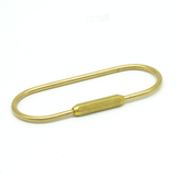 O-Shape Keyring (Brass / Large)