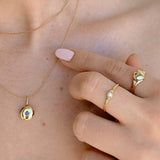 Heart Locket Ring (Gold / 7)