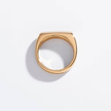 Tapered Bar Ring: Gold / 6