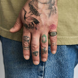 Signet Ring (Sterling Silver / Work Patina)
