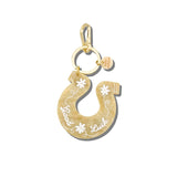 Good Luck Horseshoe Bag Charm + Keychain