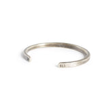 Workshop Cuff (Sterling Silver / Work Patina / Lightweight)