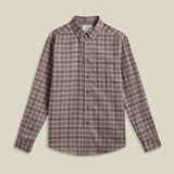 Cedar Flannel (Grey/Bordeaux)