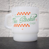 Milk Glass Stockist Diner Mug (White)