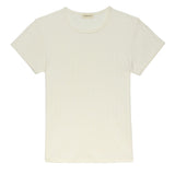 The Pointelle Baby Tee (Creme)