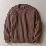 Noah Garment Dye Roll Neck Sweater (Java)