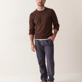 Merino Crew Sweater (Timber)